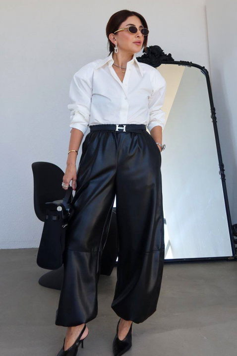 Pantalone LONTENZA BLACK, Boja: crna, IVET.RS - Nova Kolekcija