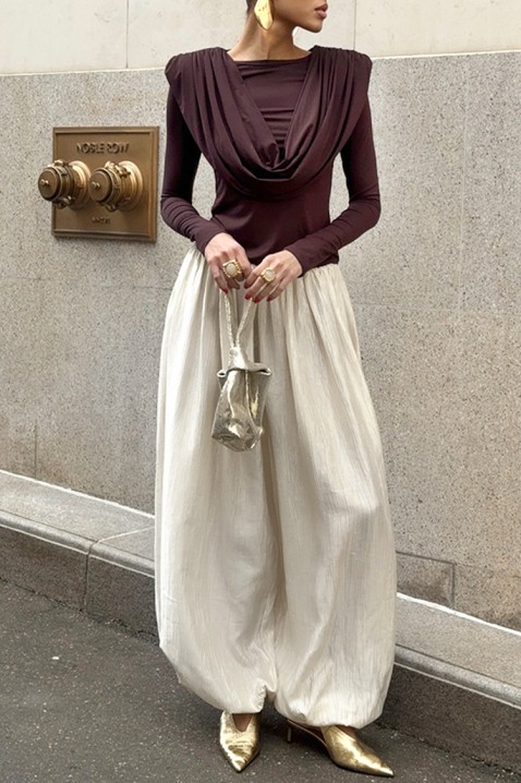 Ženska bluza JACKSONA BROWN, Boja: braon, IVET.RS - Nova Kolekcija