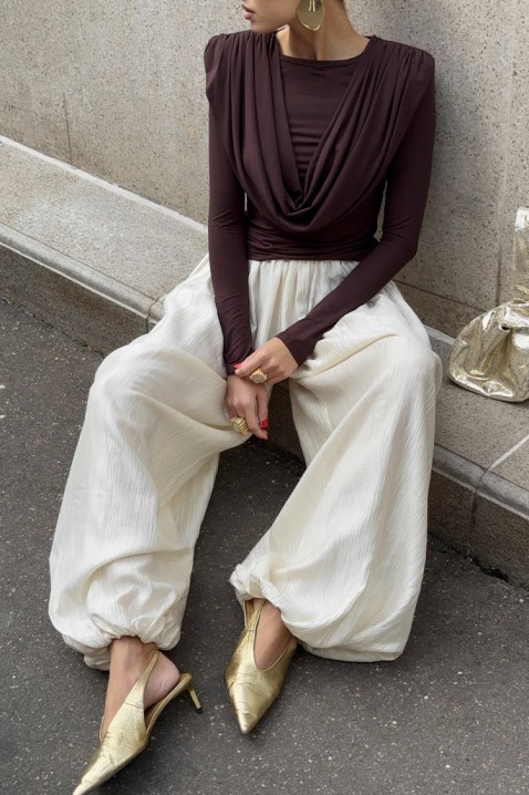 Ženska bluza JACKSONA BROWN, Boja: braon, IVET.RS - Nova Kolekcija