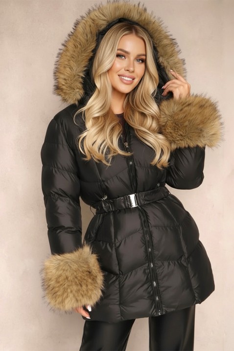 Jakna TEGROLSA BLACK, Boja: crna, IVET.RS - Nova Kolekcija