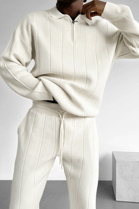 Muški komplet BOTELDO ECRU, Boja: ecru, IVET.RS - Nova Kolekcija