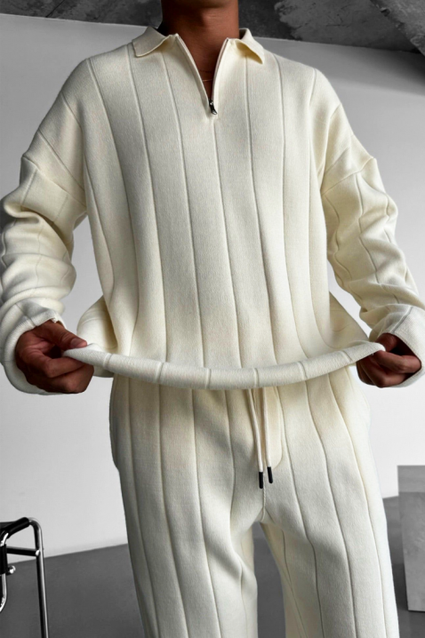 Muški komplet BOTELDO ECRU, Boja: ecru, IVET.RS - Nova Kolekcija