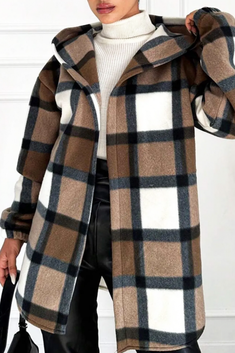 Ženska jakna - košulja TESSARO, Boja: braon, IVET.RS - Nova Kolekcija