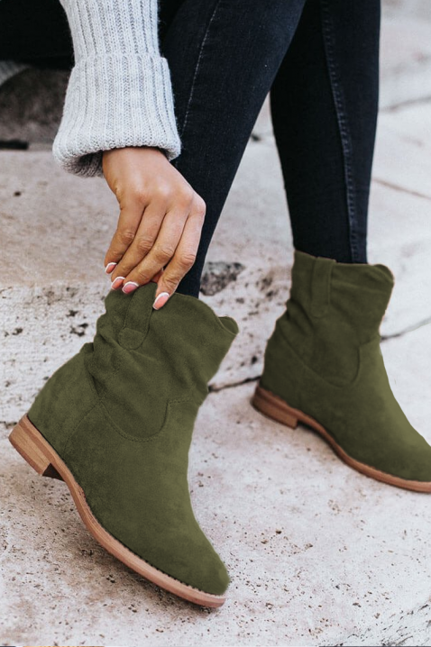 Ženske gležnjače BOMBEDA, Boja: kaki, IVET.RS - Nova Kolekcija