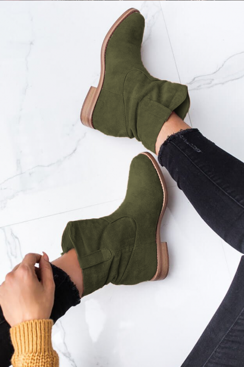 Ženske gležnjače BOMBEDA, Boja: kaki, IVET.RS - Nova Kolekcija