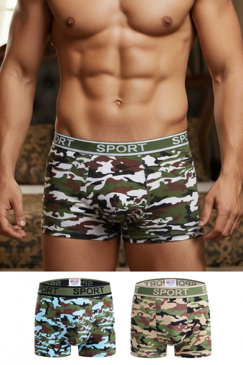 Komplet od 3 para muških bokserica KREMZO, Boja: višebojna, IVET.RS - Nova Kolekcija