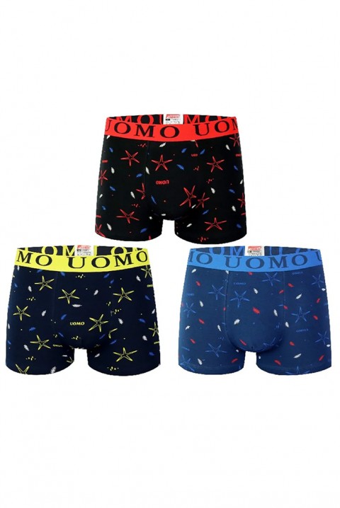 Komplet od 3 para muških bokserica BERJON, Boja: višebojna, IVET.RS - Nova Kolekcija