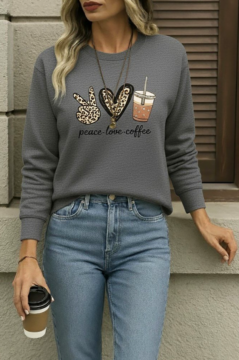 Ženska bluza GOLMINA GREY, Boja: siva, IVET.RS - Nova Kolekcija