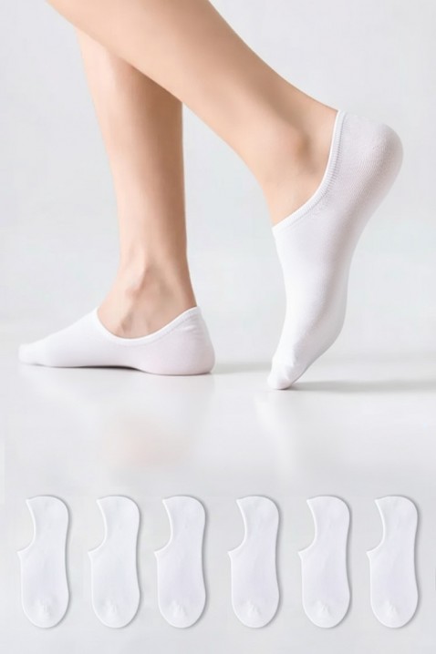 Komplet od 6 muških čarapa NOTILO, Boja: bela, IVET.RS - Nova Kolekcija