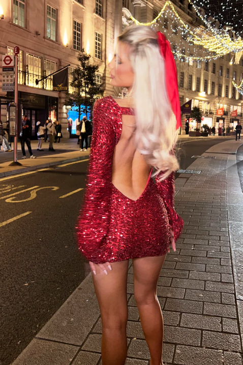 Haljina PARLANZA RED, Boja: crvena, IVET.RS - Nova Kolekcija