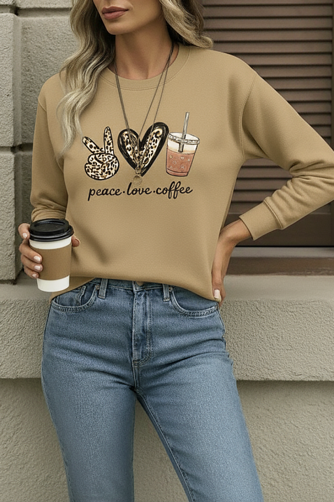 Ženska bluza GOLMINA BEIGE, Boja: bež, IVET.RS - Nova Kolekcija