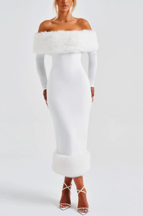 Haljina KARSOTA WHITE, Boja: bela, IVET.RS - Nova Kolekcija