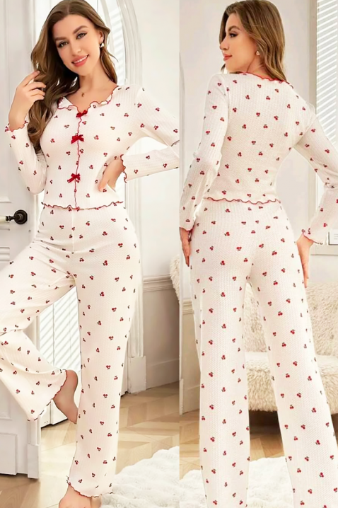 Pidžama HARZANA, Boja: bela, IVET.RS - Nova Kolekcija
