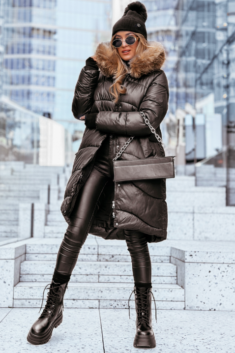 Jakna SNEVILDA BLACK, Boja: crna, IVET.RS - Nova Kolekcija