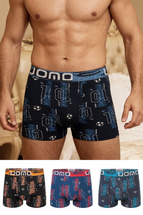 Komplet od 4 para muških bokserica GROLFO, Boja: višebojna, IVET.RS - Nova Kolekcija