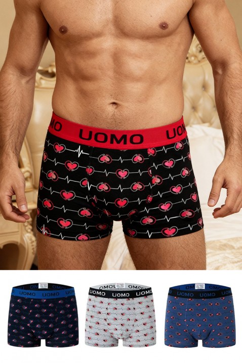 Komplet od 4 para muških bokserica HERZON, Boja: višebojna, IVET.RS - Nova Kolekcija