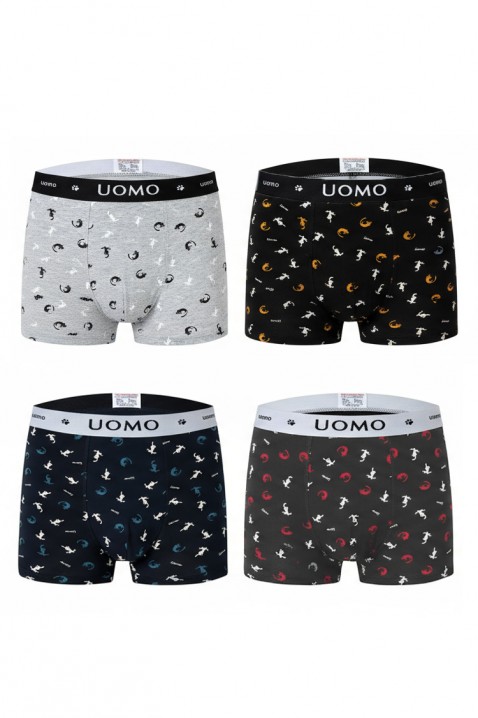 Komplet od 4 para muških bokserica MIXZO, Boja: višebojna, IVET.RS - Nova Kolekcija