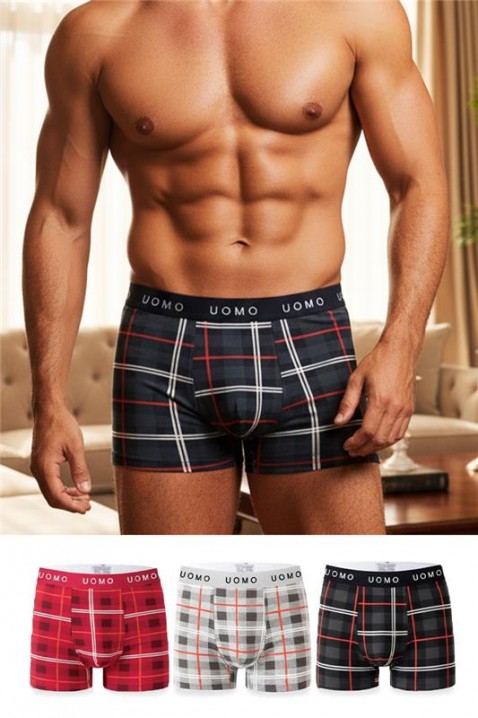 Komplet od 4 para muških bokserica KARETTO, Boja: višebojna, IVET.RS - Nova Kolekcija