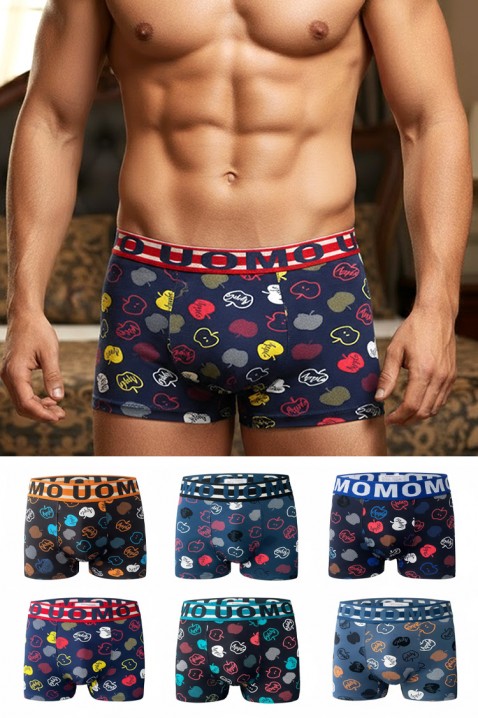 Komplet od 6 pari muških bokserica MOXOR, Boja: višebojna, IVET.RS - Nova Kolekcija