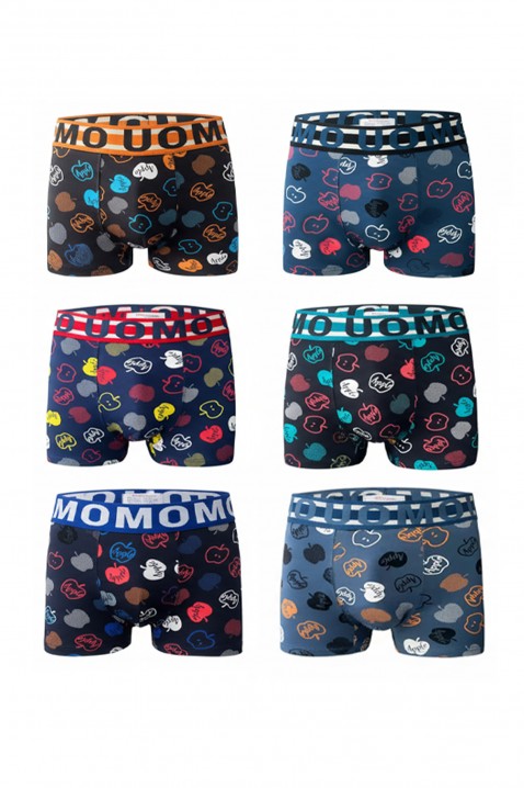 Komplet od 6 pari muških bokserica MOXOR, Boja: višebojna, IVET.RS - Nova Kolekcija