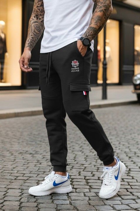 Muške pantalone LILTON BLACK, Boja: crna, IVET.RS - Nova Kolekcija