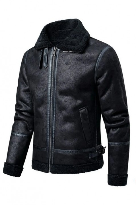 Muška jakna HALMAN BLACK, Boja: crna, IVET.RS - Nova Kolekcija