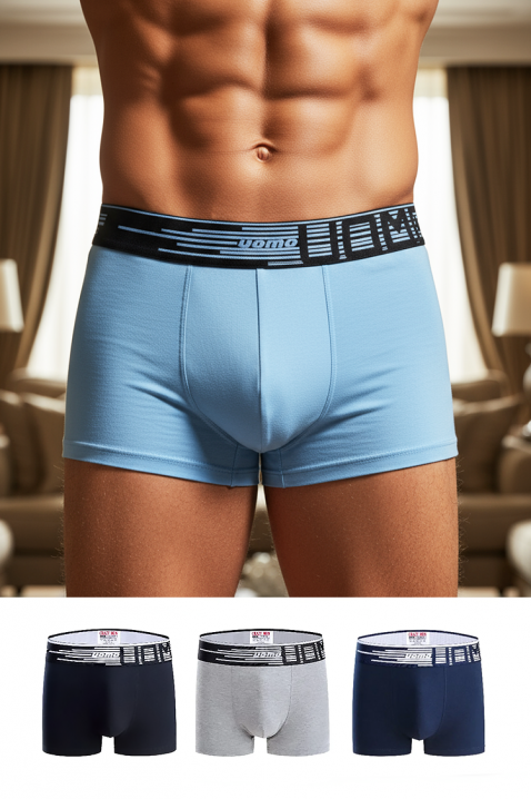 Komplet od 4 para muških bokserica BENJO, Boja: višebojna, IVET.RS - Nova Kolekcija