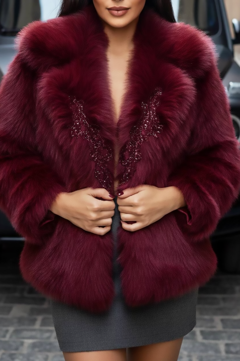 Kaput MEMELONDA BORDO, Boja: bordo, IVET.RS - Nova Kolekcija