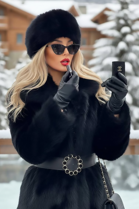 Kaput MEMELONDA BLACK, Boja: crna, IVET.RS - Nova Kolekcija