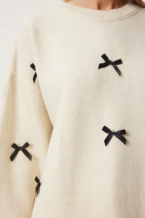 Džemper ATRELVA ECRU, Boja: ecru, IVET.RS - Nova Kolekcija