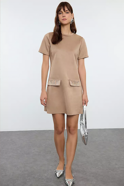 Haljina GARDELDA BEIGE, Boja: bež, IVET.RS - Nova Kolekcija