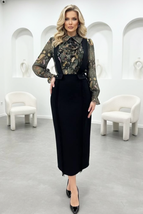 Haljina MRALVERDA BLACK, Boja: crna, IVET.RS - Nova Kolekcija