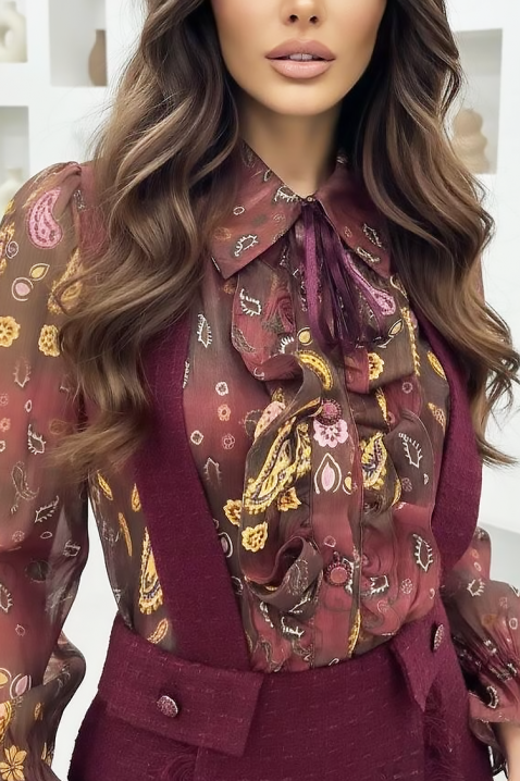 Haljina MRALVERDA BORDO, Boja: bordo, IVET.RS - Nova Kolekcija