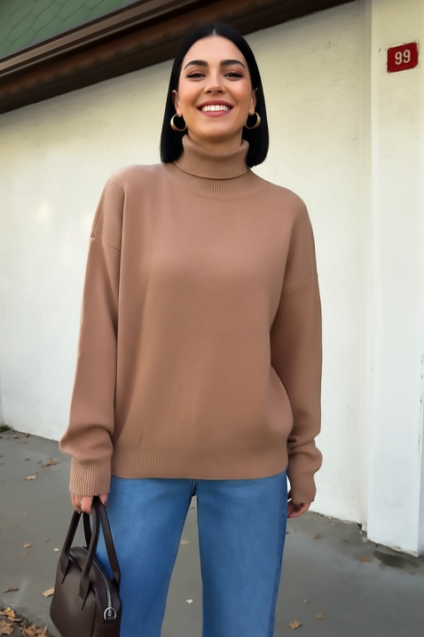 Džemper VARSIONA CAMEL, Boja: svetlobraon, IVET.RS - Nova Kolekcija