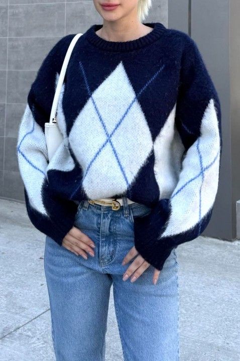 Džemper KRIOFEGA NAVY, Boja: tamnoplava, IVET.RS - Nova Kolekcija