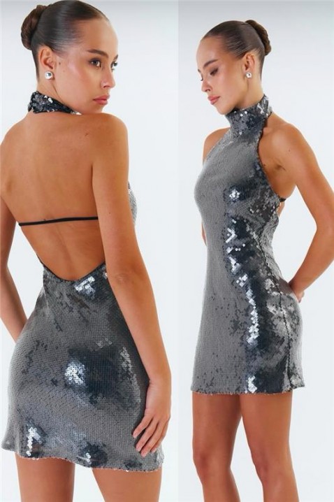 Haljina DIONDINZA, Boja: srebrna, IVET.RS - Nova Kolekcija