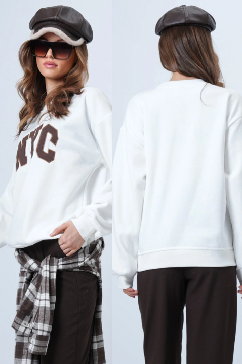 Ženska bluza NEVRILDA WHITE, Boja: bela, IVET.RS - Nova Kolekcija