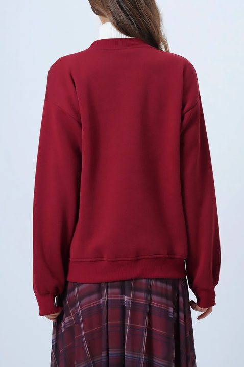 Ženska bluza NEVRILDA BORDO, Boja: bordo, IVET.RS - Nova Kolekcija