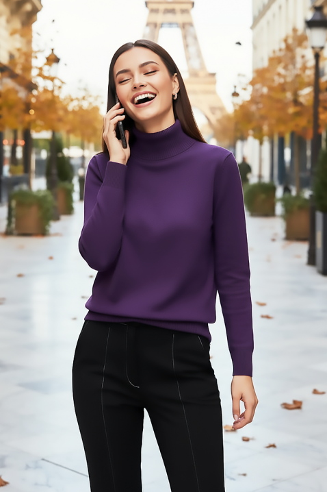 Džemper ERTIVOMA LILA, Boja: ljubičasta, IVET.RS - Nova Kolekcija