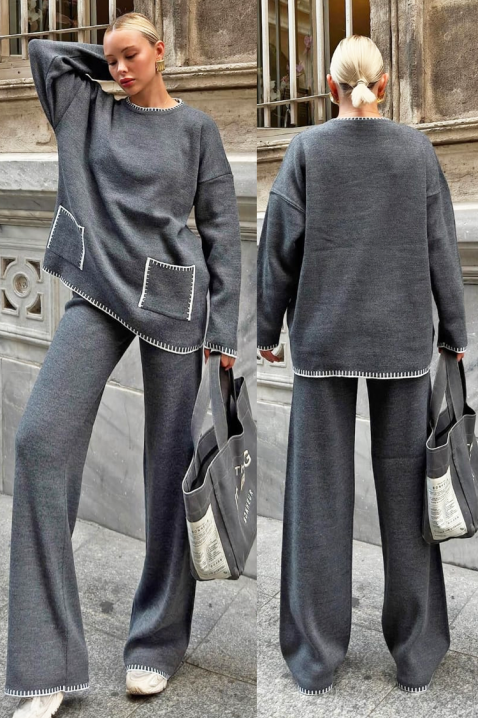 Komplet DAILENZA GREY, Boja: siva, IVET.RS - Nova Kolekcija