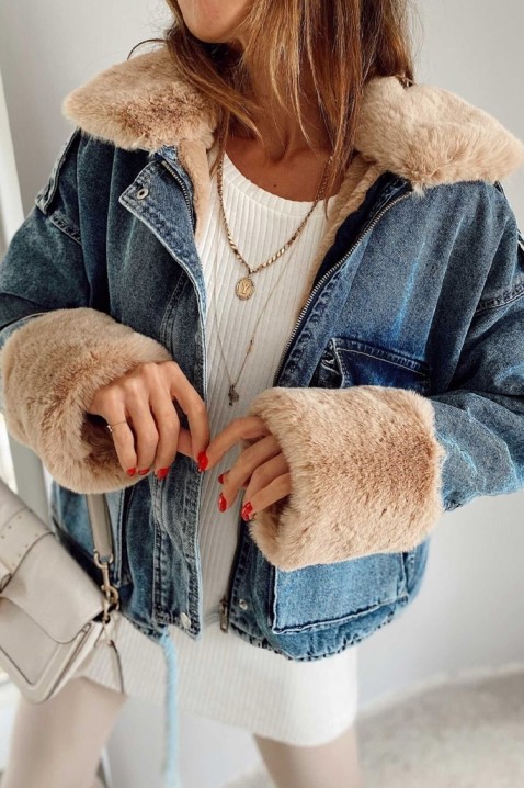 Teksas jakna MINONZA, Boja: plava, IVET.RS - Nova Kolekcija