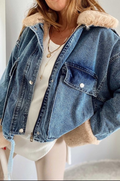 Teksas jakna MINONZA, Boja: plava, IVET.RS - Nova Kolekcija