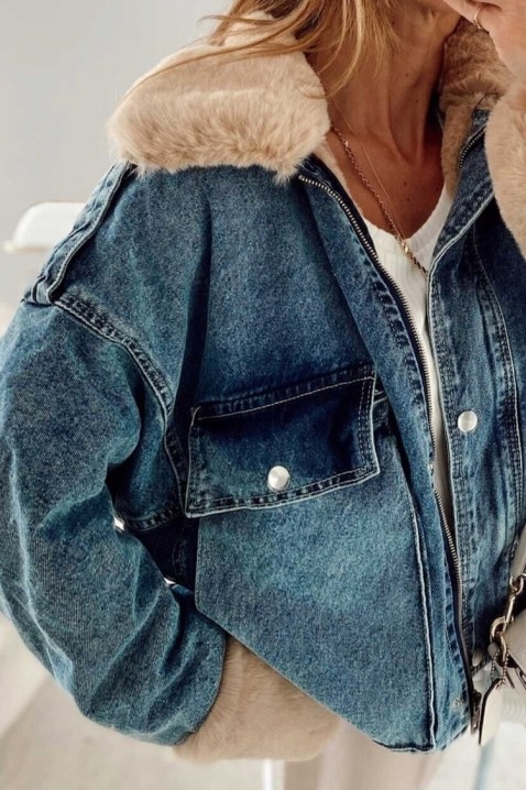 Teksas jakna MINONZA, Boja: plava, IVET.RS - Nova Kolekcija