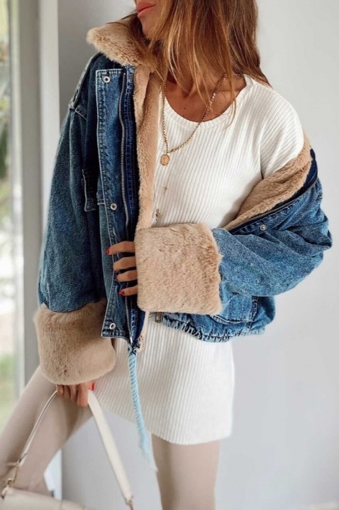 Teksas jakna MINONZA, Boja: plava, IVET.RS - Nova Kolekcija