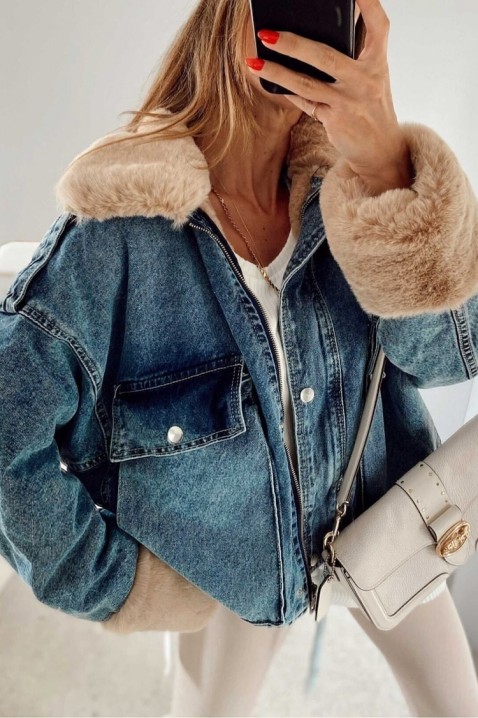 Teksas jakna MINONZA, Boja: plava, IVET.RS - Nova Kolekcija