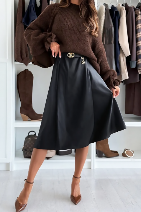 Suknja DORVELDA, Boja: crna, IVET.RS - Nova Kolekcija