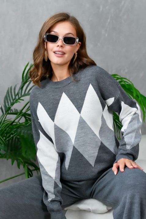 Komplet ATROASA, Boja: siva, IVET.RS - Nova Kolekcija