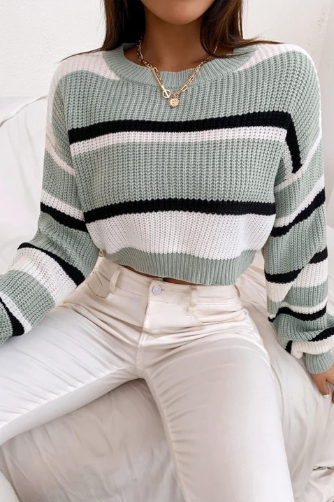 Džemper AGAVORSA MINT, Boja: menta, IVET.RS - Nova Kolekcija