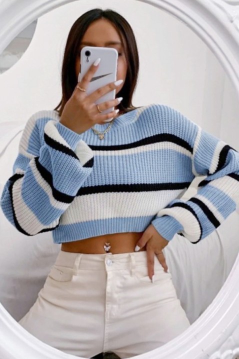 Džemper AGAVORSA BLUE, Boja: plava, IVET.RS - Nova Kolekcija