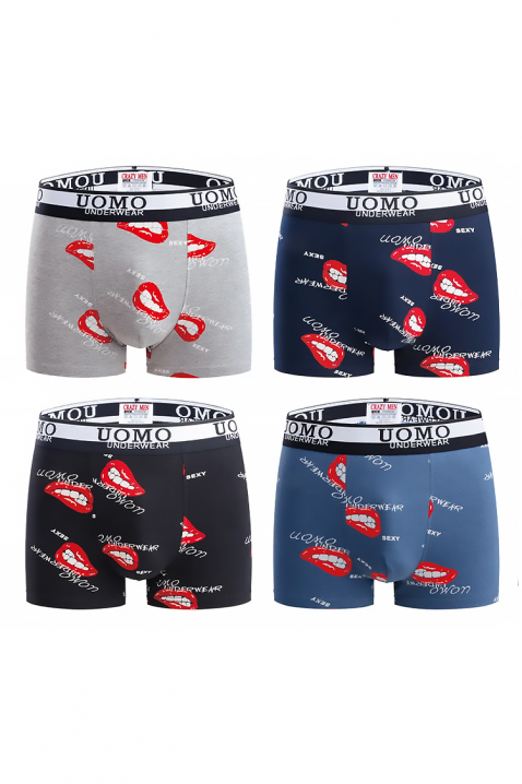 Komplet od 4 para muških bokserica LOFOSO, Boja: višebojna, IVET.RS - Nova Kolekcija
